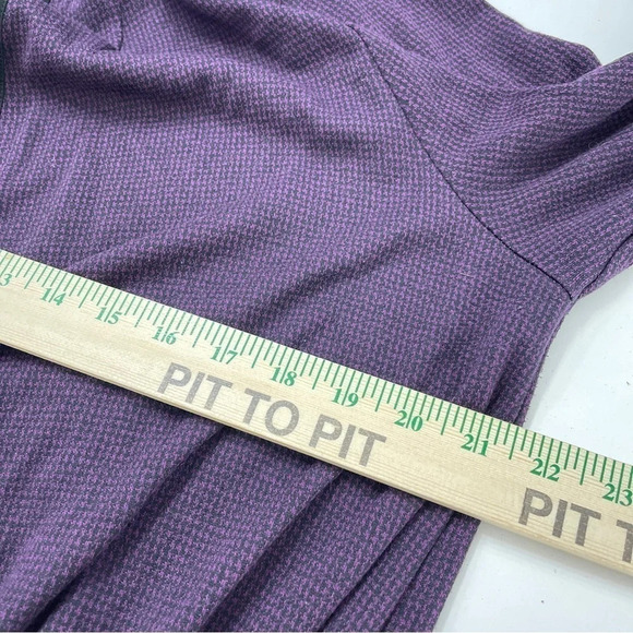 J Jill Cardigan sweater open front purple Womens Size L 2275 - Picture 6 of 8